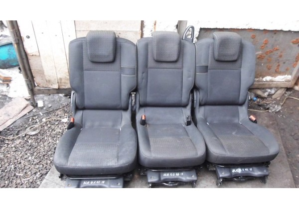 сидушки задні, комплект, трансформер, 3 ряд Renault Grand Scenic III